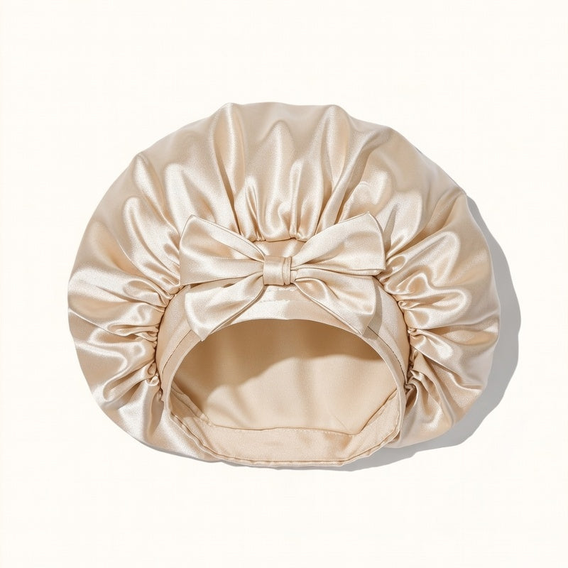 Bonnet nuit satin Kalyscare - Protection cheveux pendant le sommeil