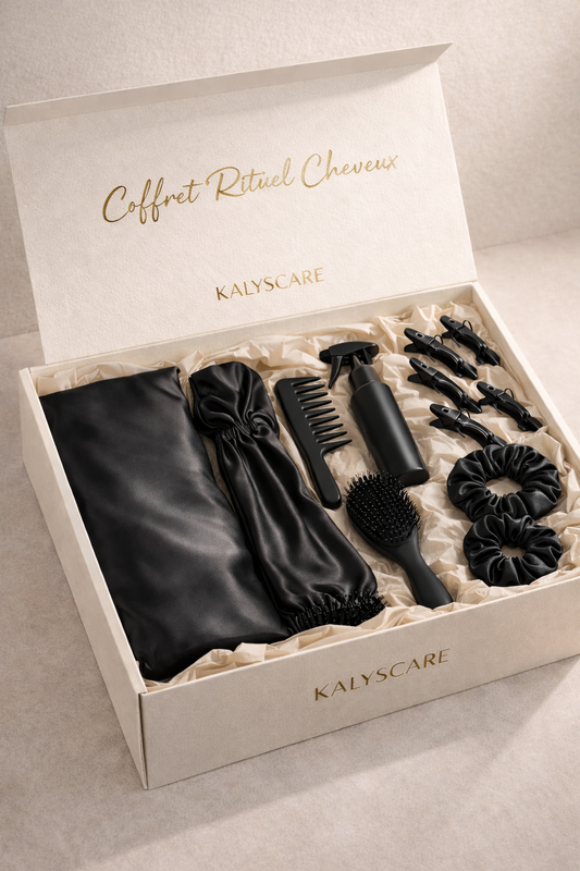 Coffret Rituel Cheveux Kalyscare - Kit essentiel pour cheveux crépus et frisés